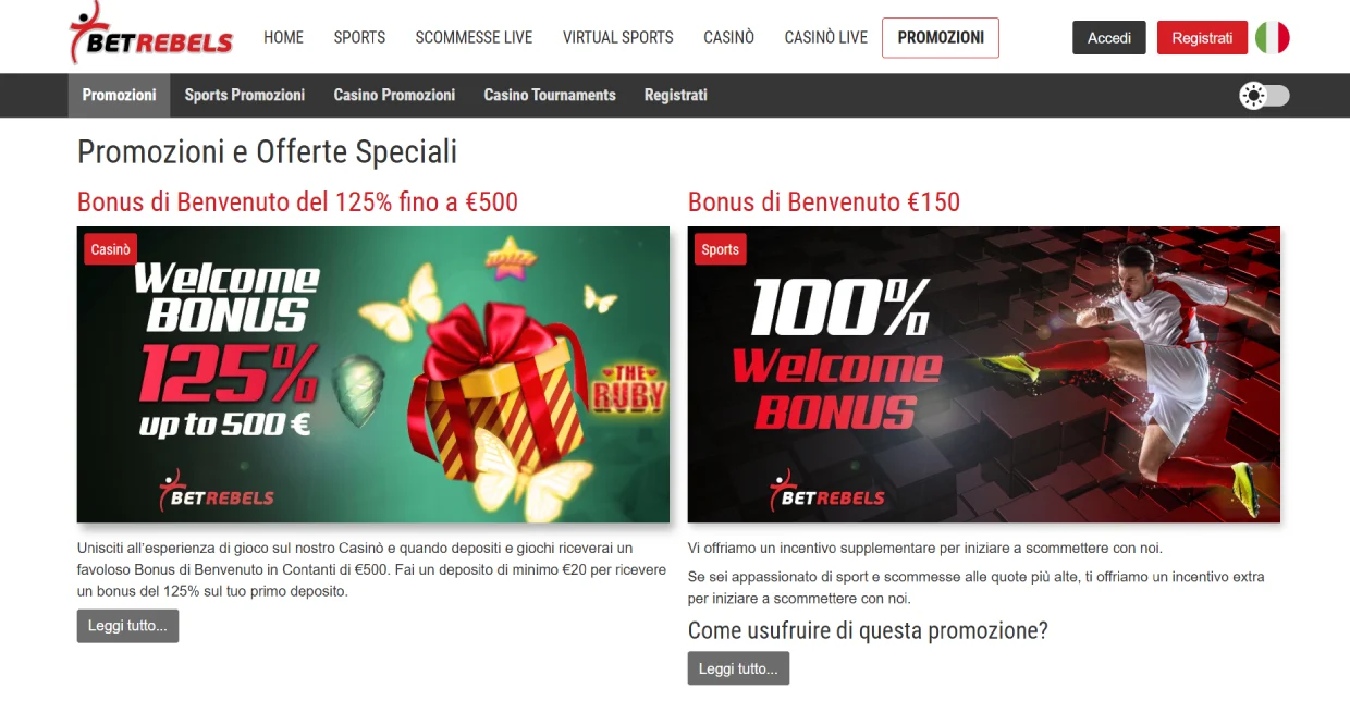 Betrebels Bonus